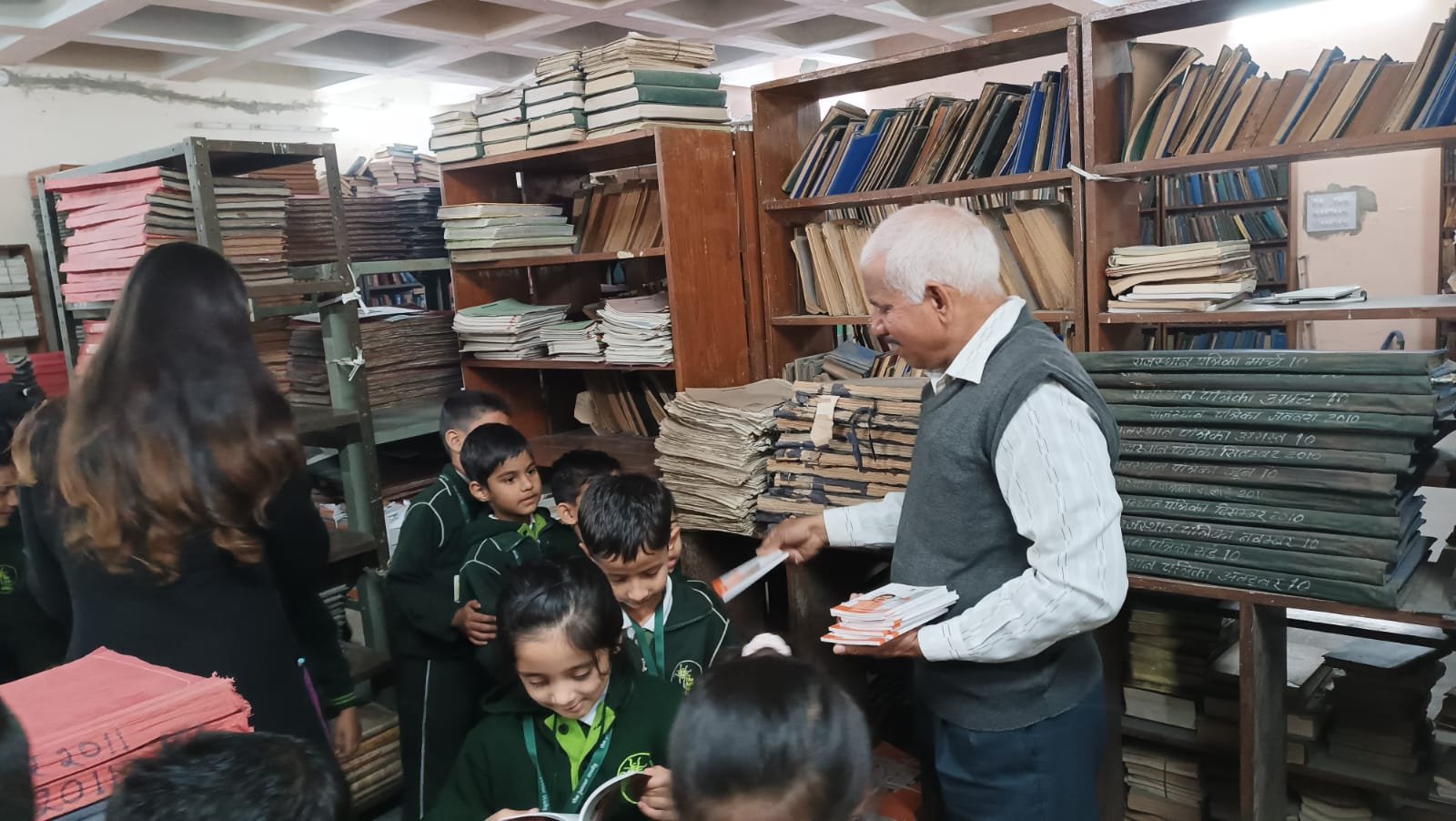 #Junior Study School Children Thrilled by Visit to Information Centre