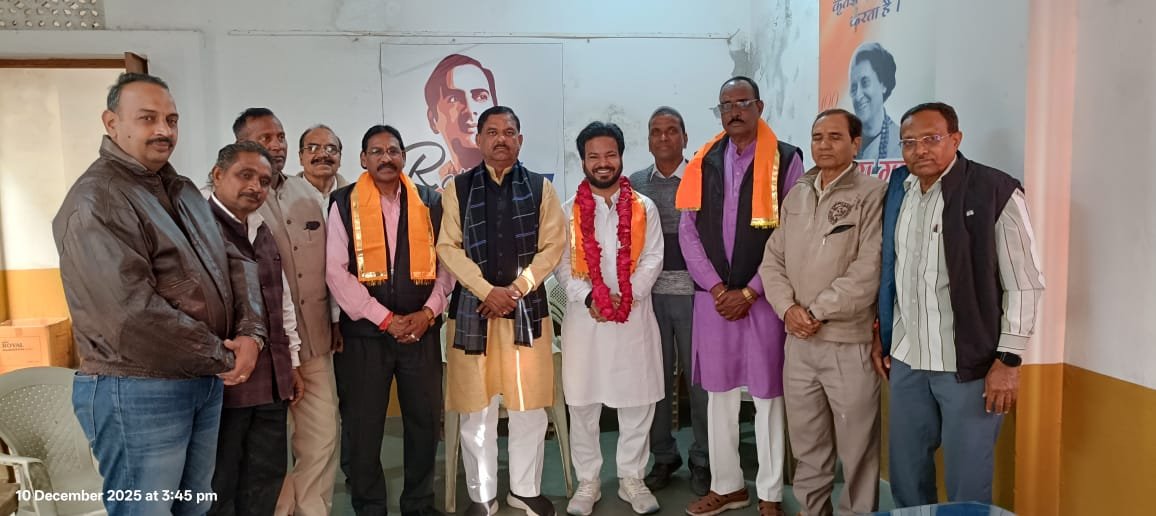 Udaipur Rural District Congress President Welcomes Newly Appointed Office-Bearers