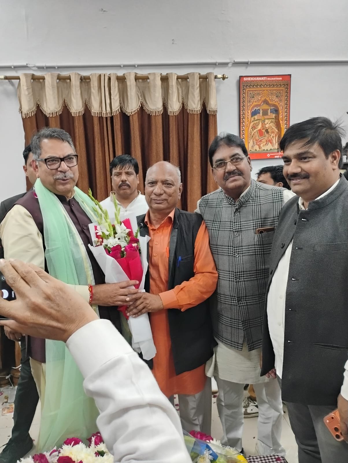 हाड़ौती के दौरे पर डॉ. सतीश पूनियां के स्वागत में कोटा में कार्यकर्ताओं का उमड़ा सैलाब