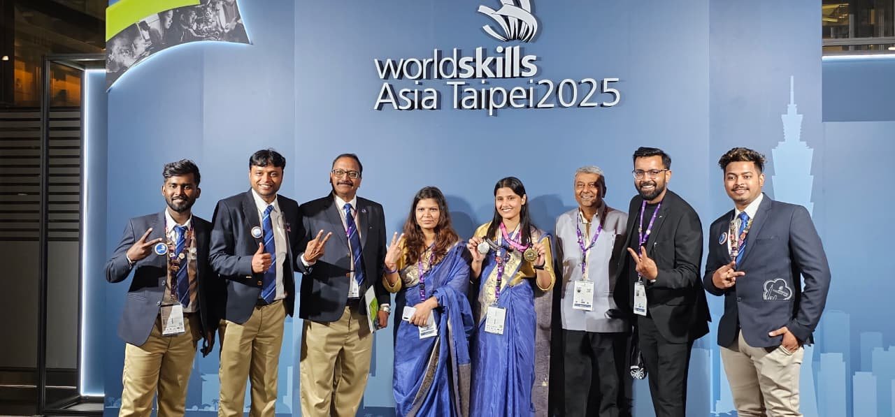 Dr. Avinash Ojha, SPSU at WorldSkills Asia 2025 in Taipei as Expert