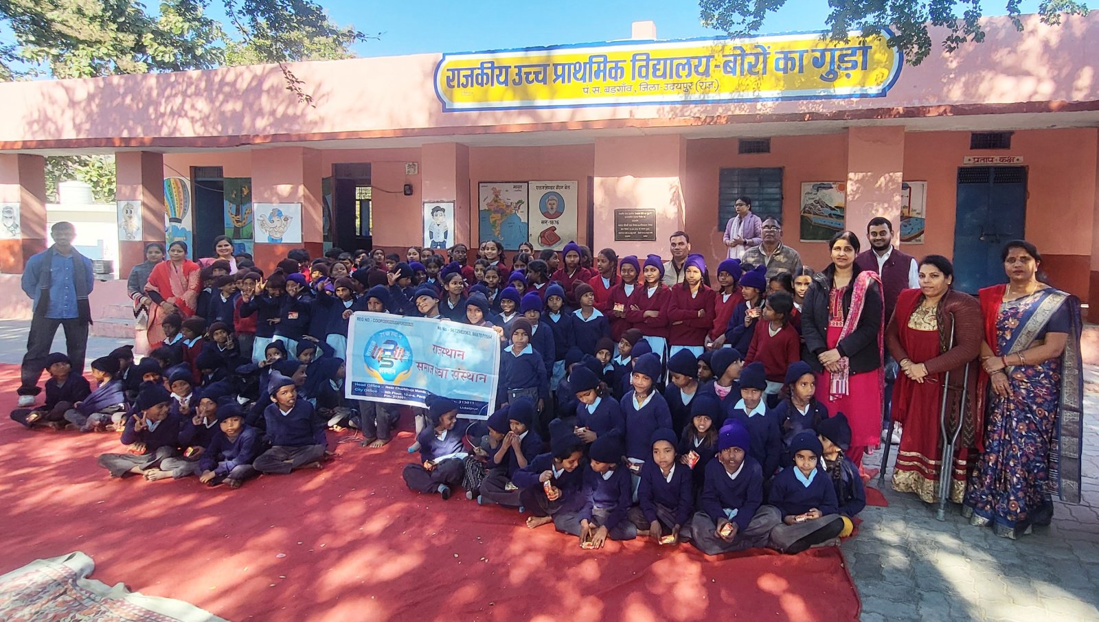 राजस्थान समाज सेवा संस्थान का सेवा मन से अभियान