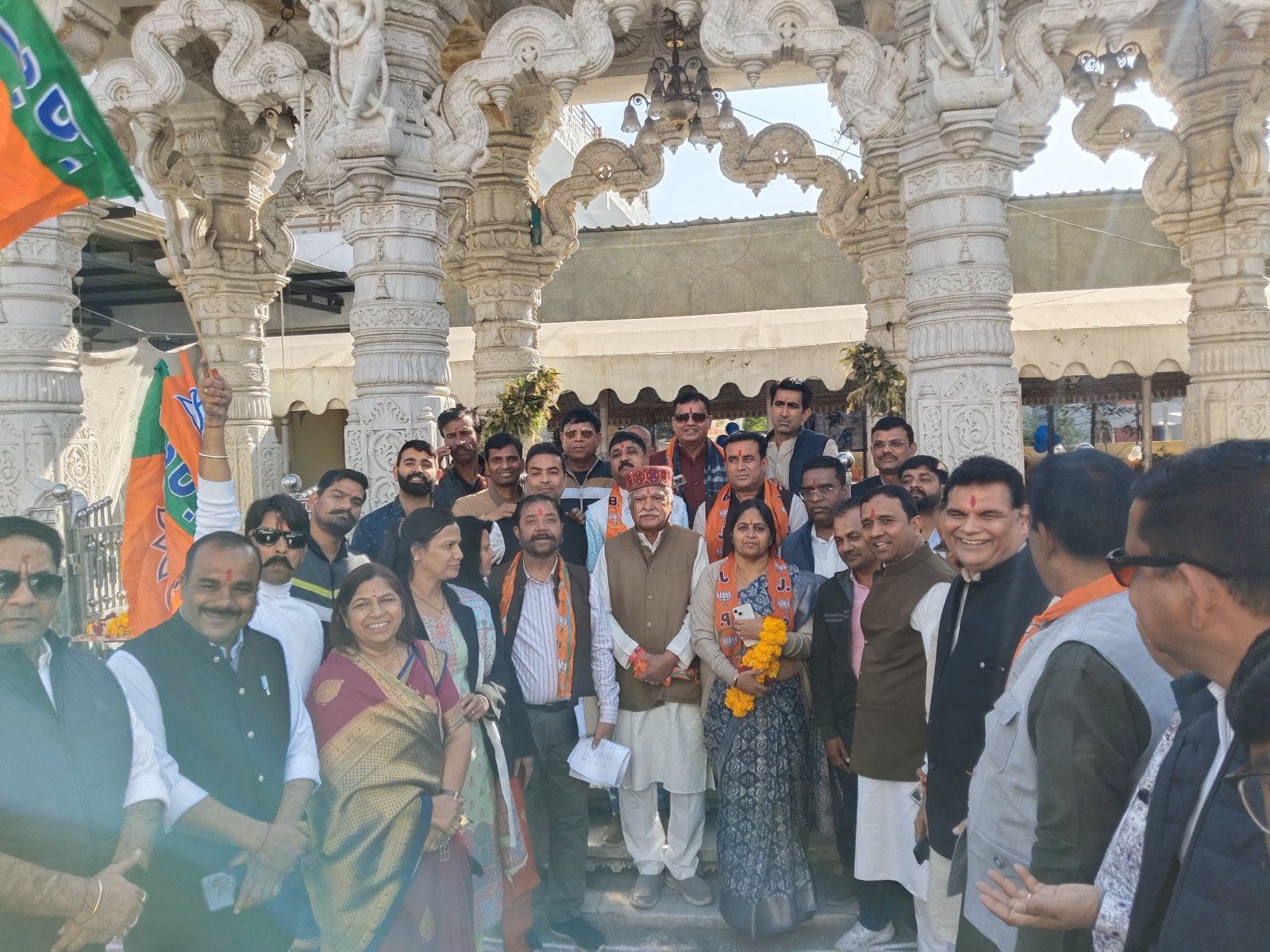 LED Rath Yatra Marks Two Successful Years of State Government in Udaipur