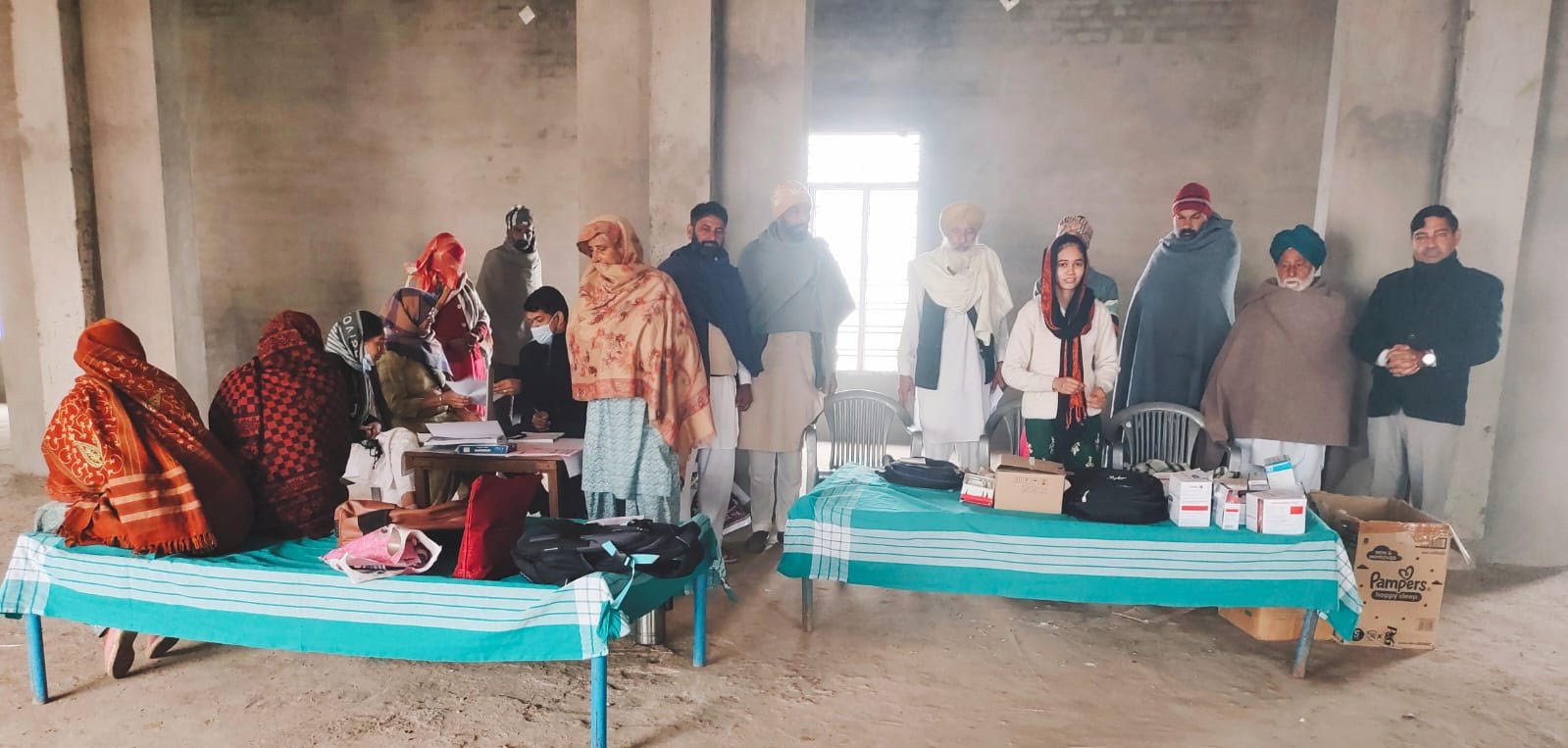खोसेवाला में लगे फ्री मेडिकल कैंप में 58 लोग लाभान्वित