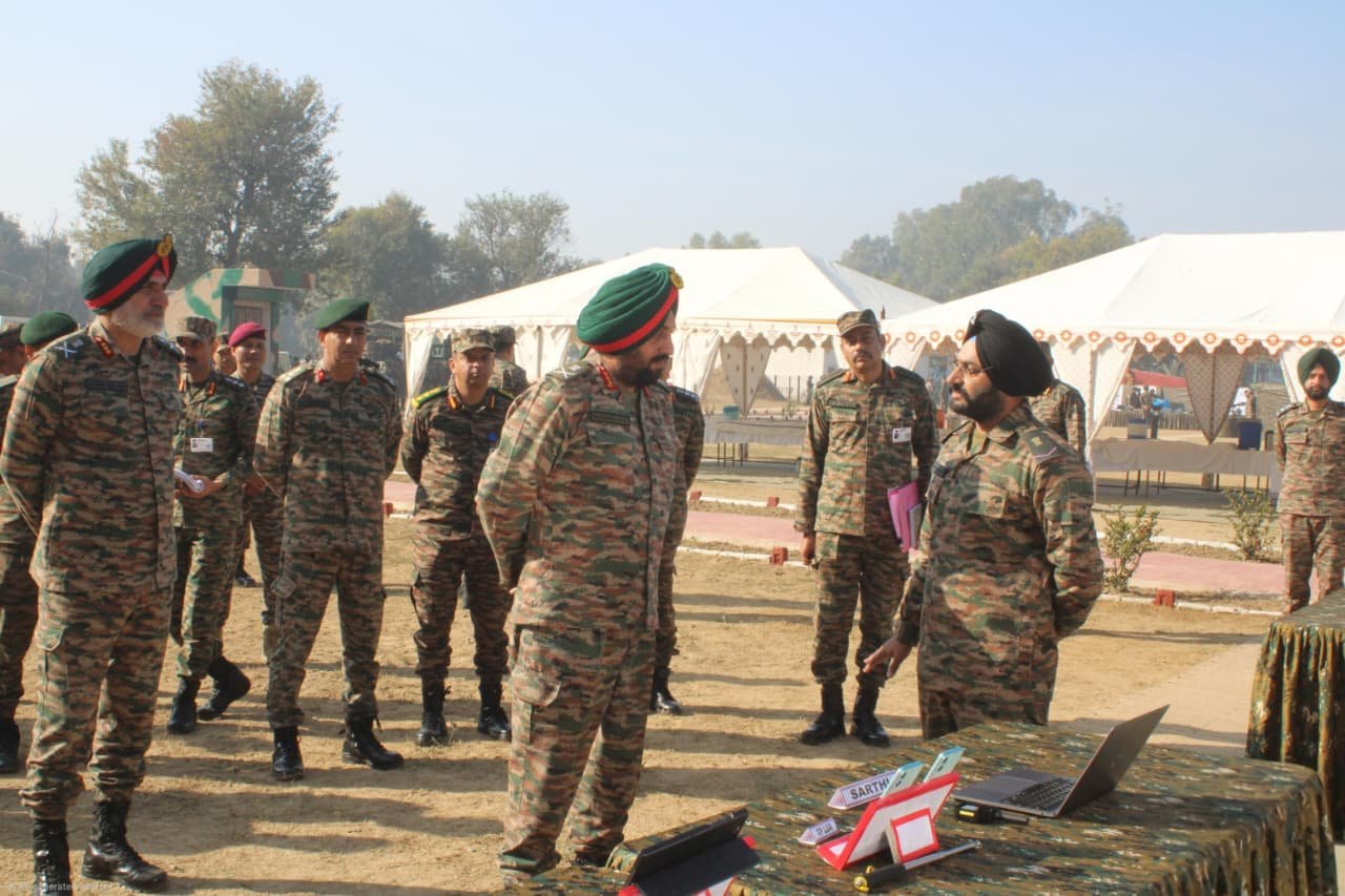 ARMY COMMANDER, SOUTH WESTERN COMMAND VISITS SRI GANGANAGAR MILITARY STATION TO REVIEW OPERATIONAL EFFECTIVENESS