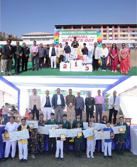###Delhi Public School, Udaipur Organises Grand Annual Sports Day