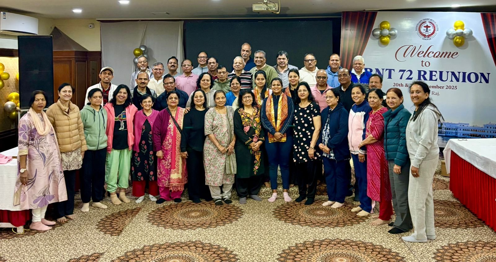 विश्व ध्यान दिवस विशेष :रुपीज़ रिसॉर्ट डबोक में 1972 बैच के डॉक्टर्स का दो दिवसीय रियूनियन में हुआ ध्यान का गहन अभ्यास।