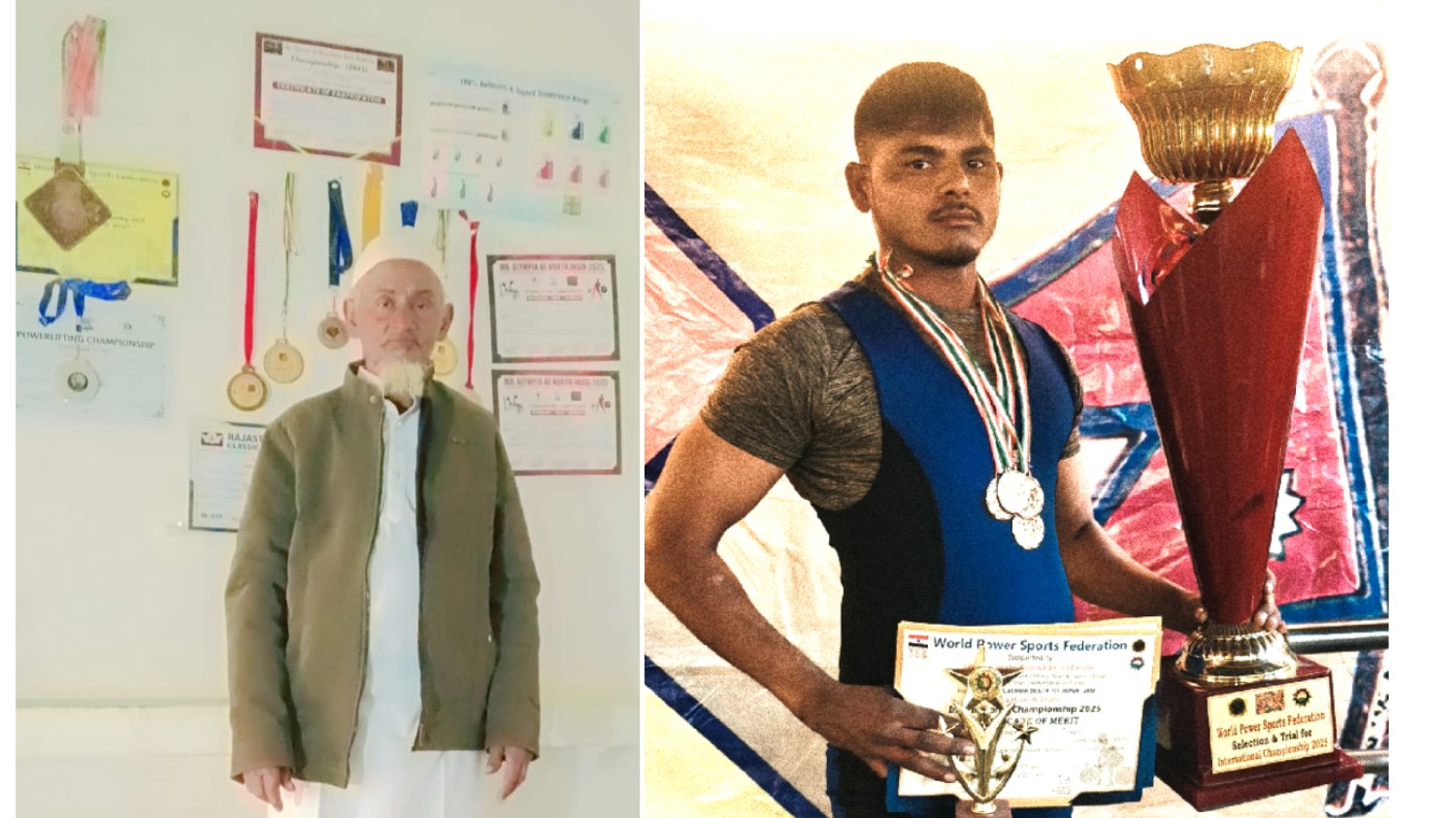 राजस्थान का पावरलिफ्टर मोइन कुरैशी अंतर्राष्ट्रीय पावरलिफ्टिंग प्रतियोगिता 2026 में चयन।