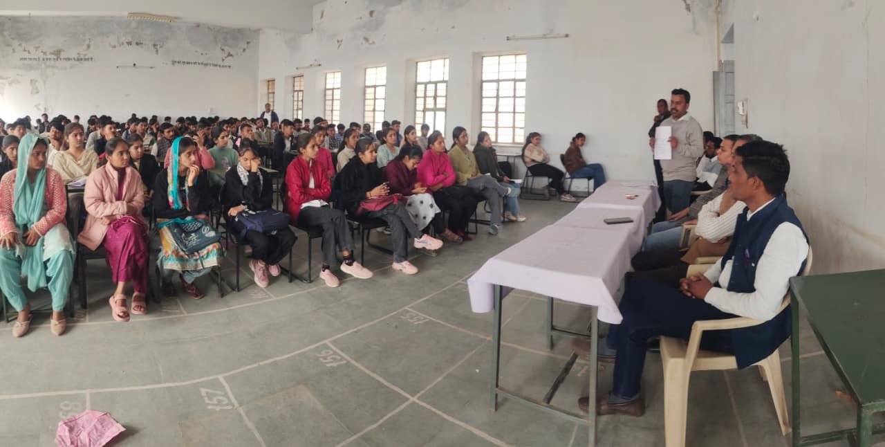 विशेष गहन पुनरीक्षण 2026 राजकीय महाविद्यालय पोकरण में स्वीप के तहत दो दिवसीय क्लस्टर कैंप का शुभारंभ