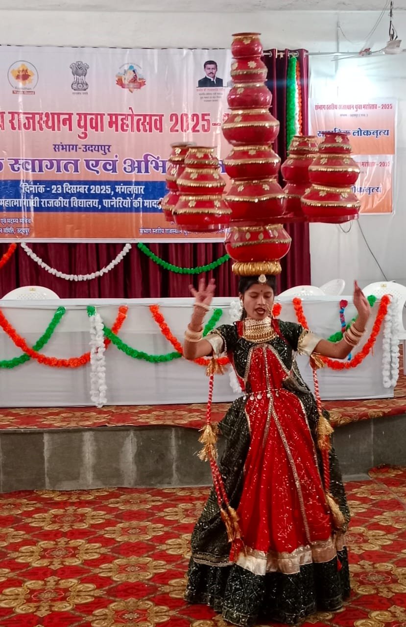 Children and Young Artists Bring Rajasthan’s Rare Folk Arts to Life at Youth Festival