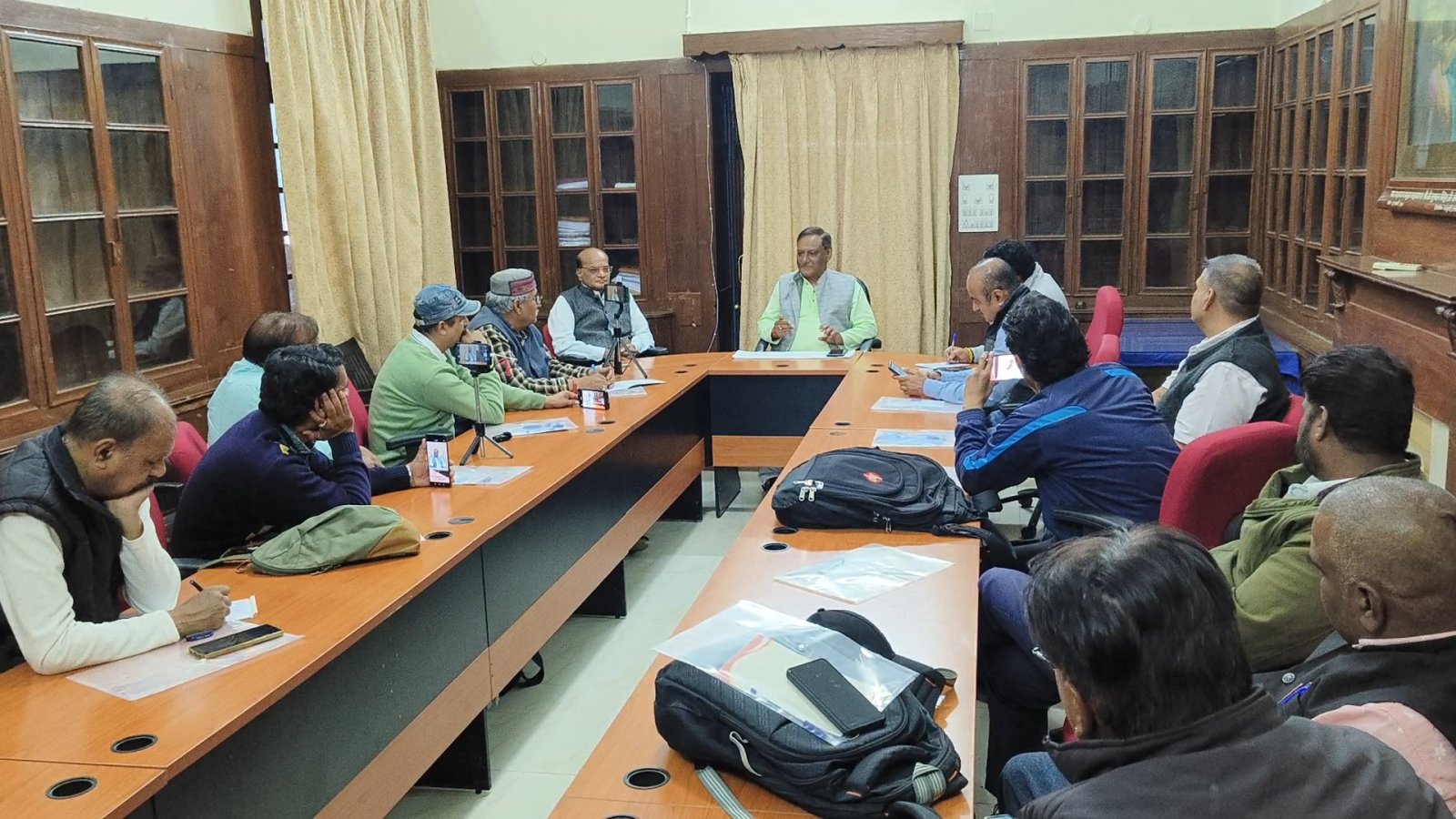 अनुसूचित जाति वित्त और विकास आयोग अध्यक्ष राजेंद्र कुमार नायक का उदयपुर दौरा