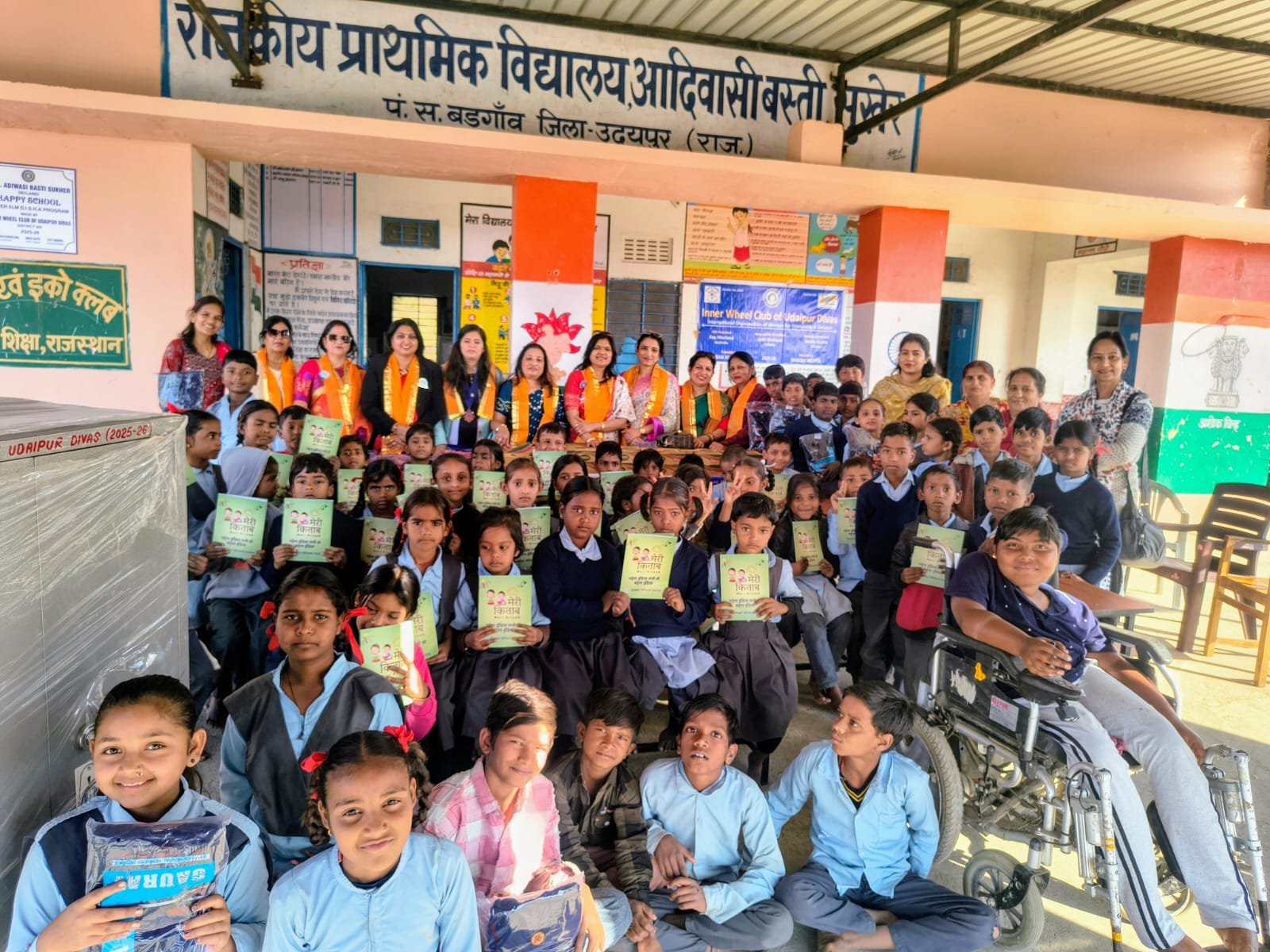 इनरव्हील क्लब ऑफ उदयपुर दीवास द्वारा ‘हैप्पी स्कूल प्रोग्राम’ का सफल आयोजन