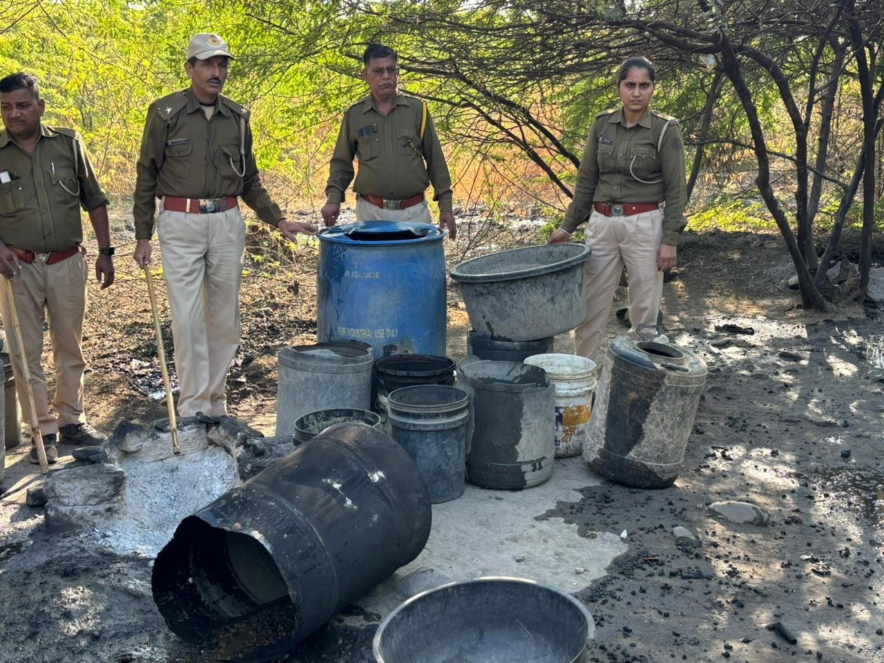 विशेष निरोधात्मक अभियान:प्रदेश में अवैध शराब पर कार्रवाई जारी