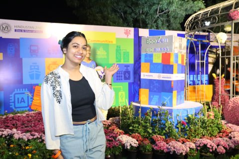 पुष्प प्रदर्शनी में आकर्षण का केंद्र बनी हिन्दुस्तान ज़िंक की स्टॉल