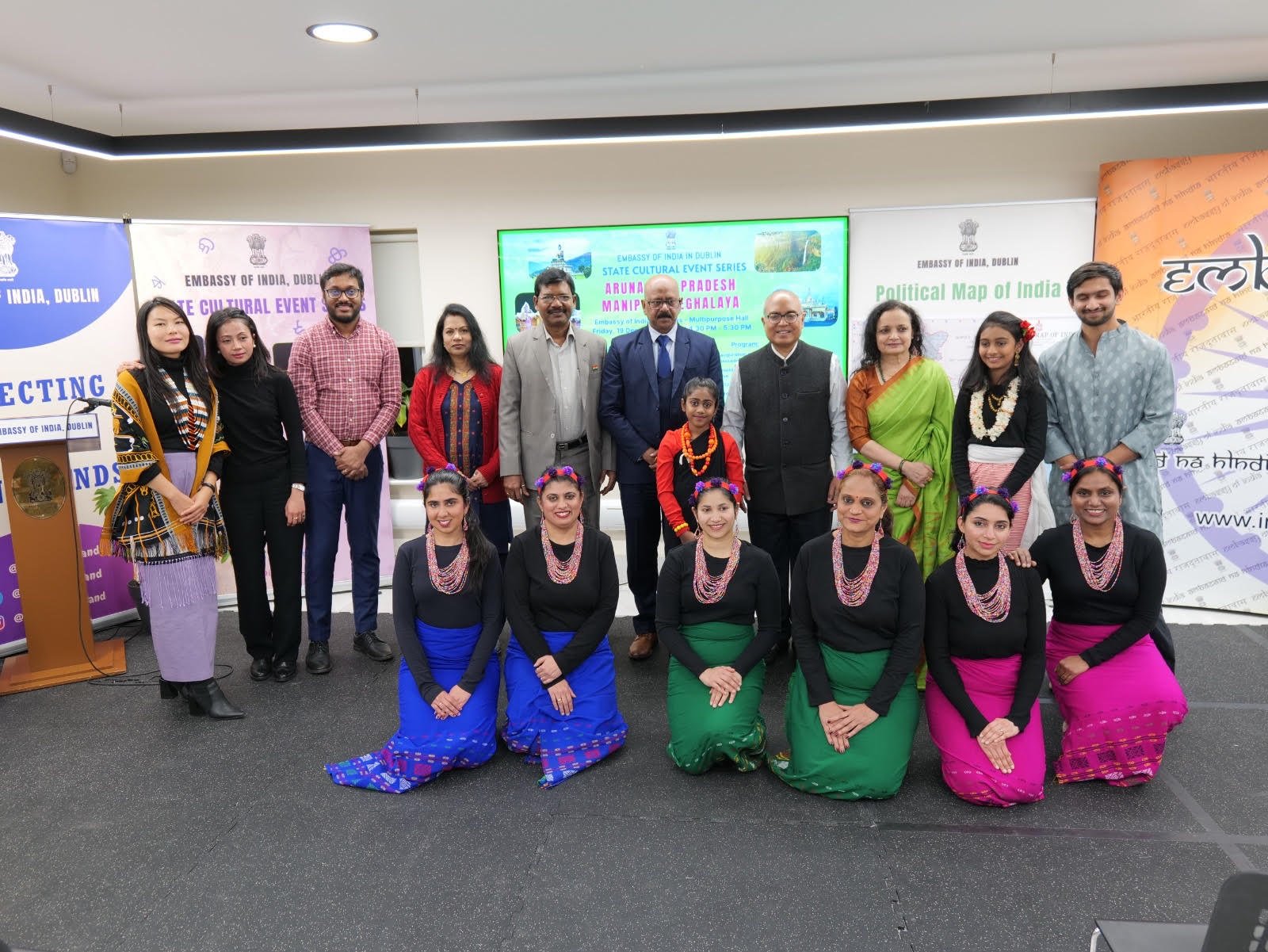 First-ever cultural event dedicated to Arunachal Pradesh, Manipur and Meghalaya hosted by the Indian Embassy in Dublin