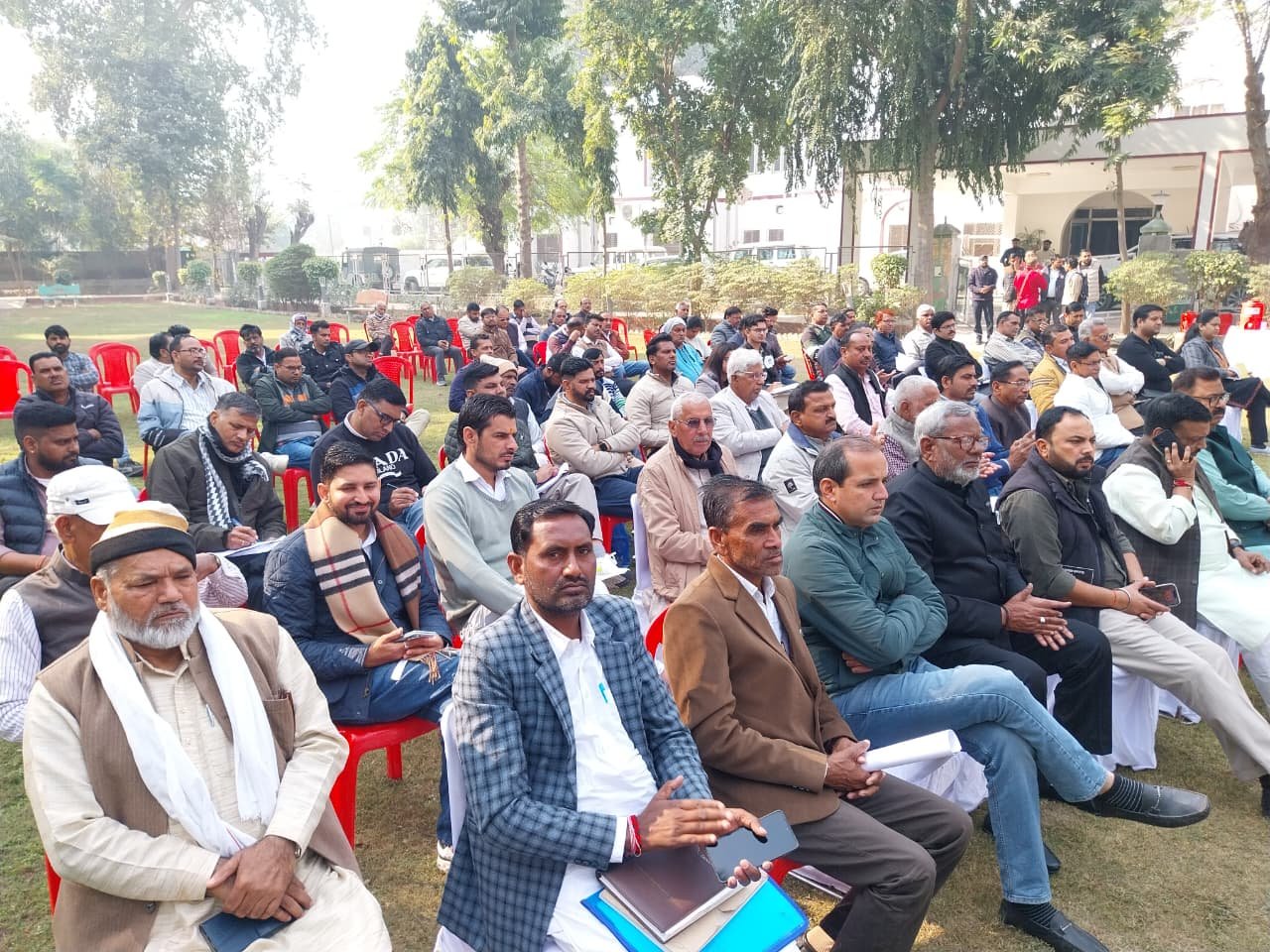 ’राजस्थान ओबीसी आयोग के अध्यक्ष न्यायाधीश (सेवानिवृत्त) मदनलाल भाटी का श्रीगंगानगर में जनसंवाद कार्यक्रम’