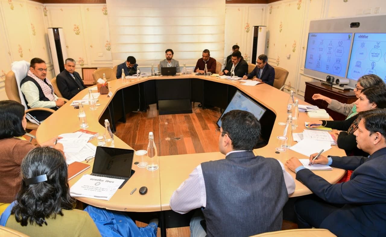 ग्लोबल राजस्थान एग्रीटेक मीट-2026 की तैयारियों की समीक्षा 