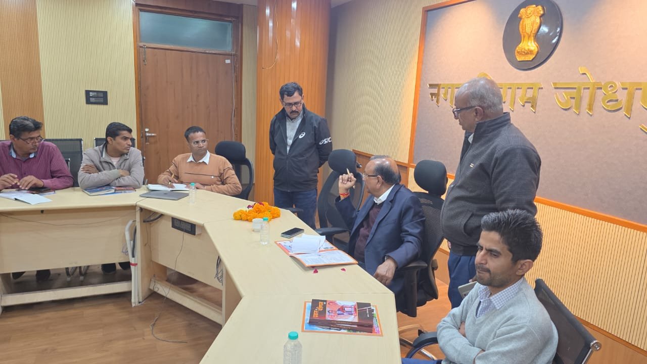 स्वच्छ भारत मिशन स्टेट कोऑर्डिनेटर के के गुप्ता ने अब स्वच्छता के लिए जोधपुर को अपनाया