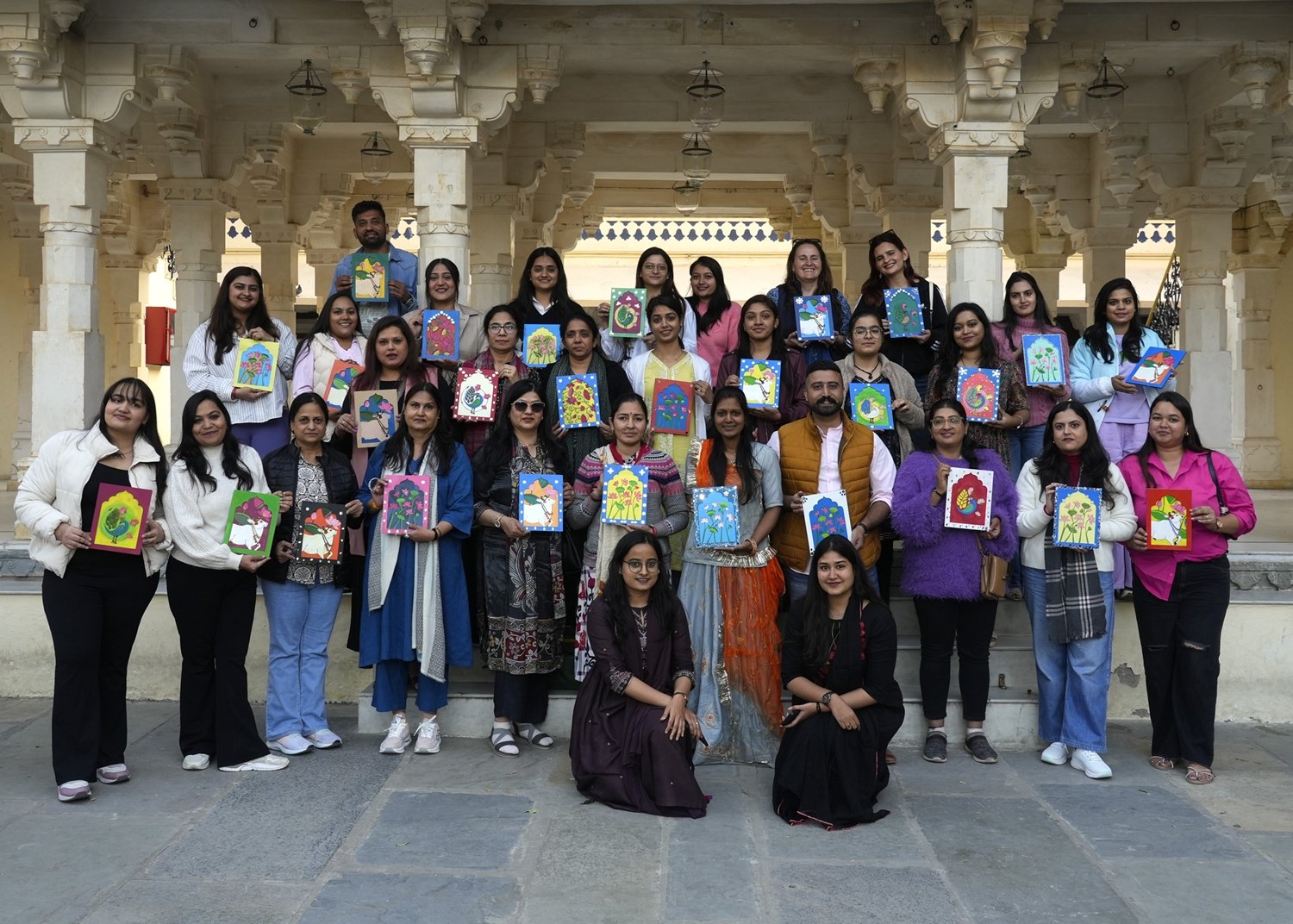 ‘Jharokha Painting Workshop’ Held at City Palace Museum, Udaipur
