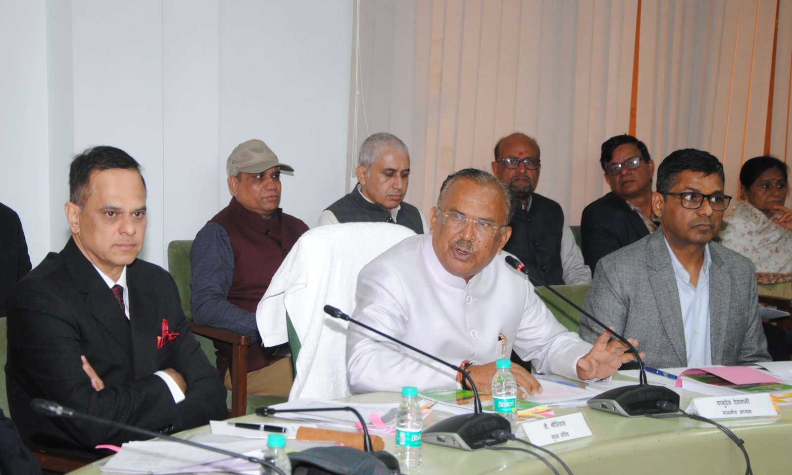 Let's create an opportunity to avoid holding such meetings in the future by achieving zero pendency - Shri Devnani