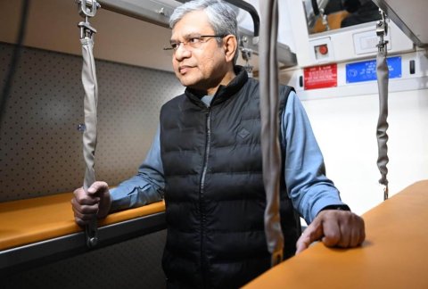 #### India’s First Vande Bharat Sleeper Train Inspected at New Delhi Railway Station