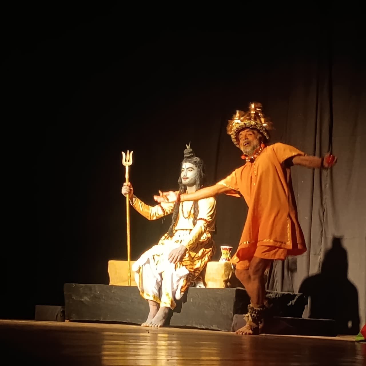 Impressive Staging of ‘Shiv Mahima’ in Jaipur’s Tamasha Style at Shilpgram