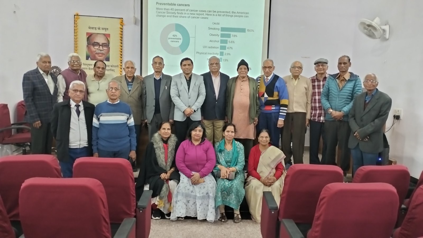 12th Monthly Lecture by Dr. Manoj Mahajan on Cancer Prevention and Treatment