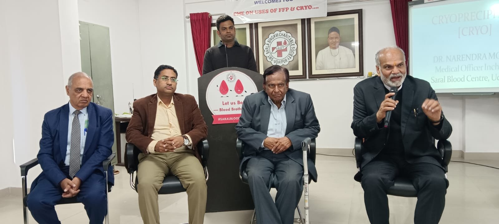 Workshop on Growing Use of Cryoprecipitate Held at Saral Blood Centre