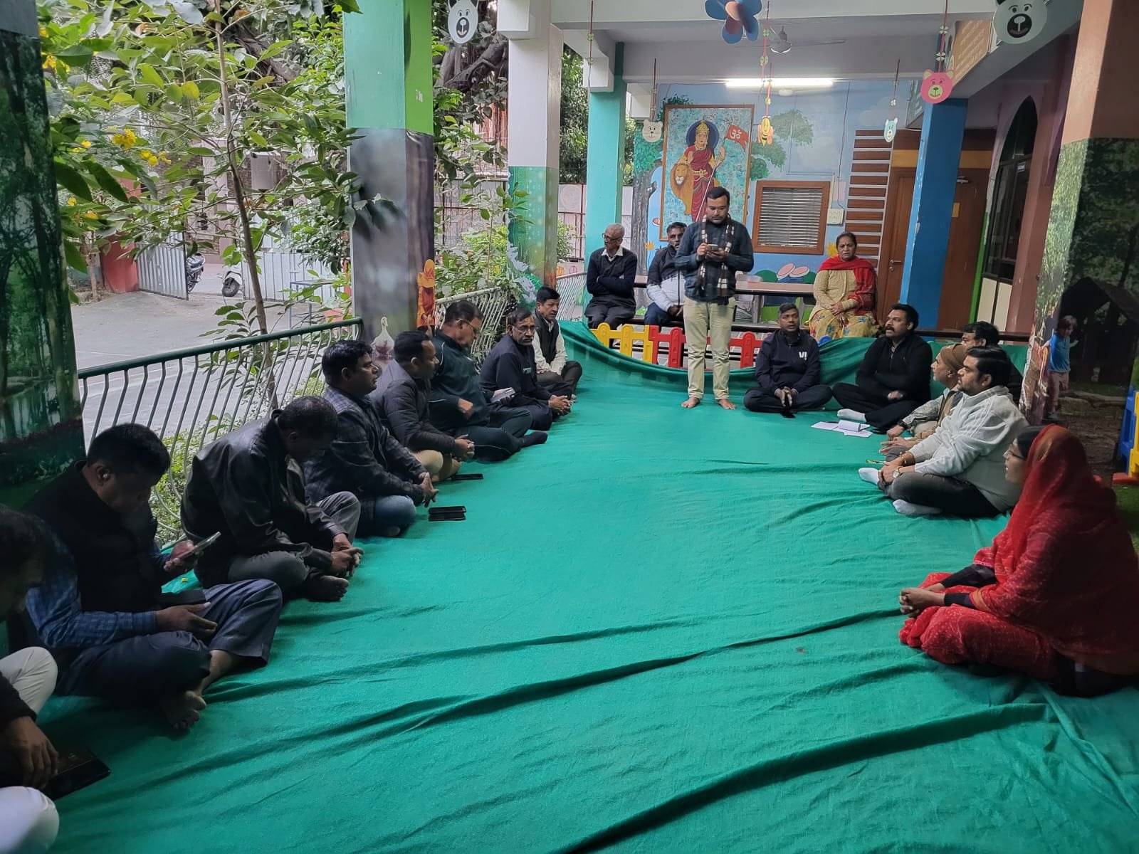 गणेशनगर बस्ती में हिन्दू सम्मेलन को लेकर जोरदार तैयारियां, एतिहासिक होगा आयोजन