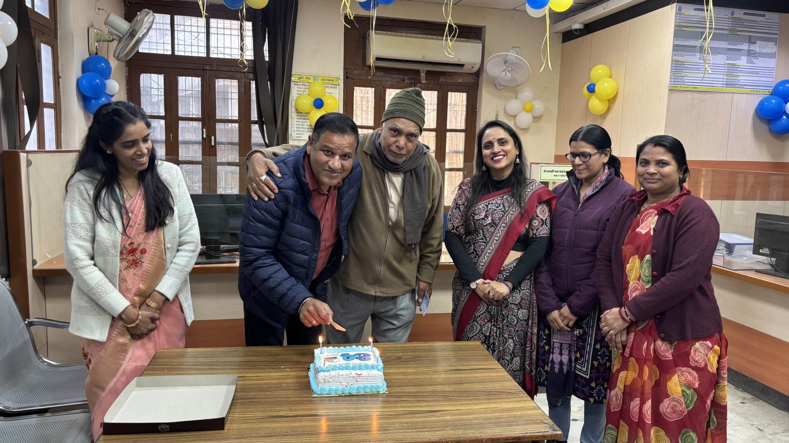 UCO Bank Bhupalpura Branch Celebrates 84th Foundation Day with Enthusiasm