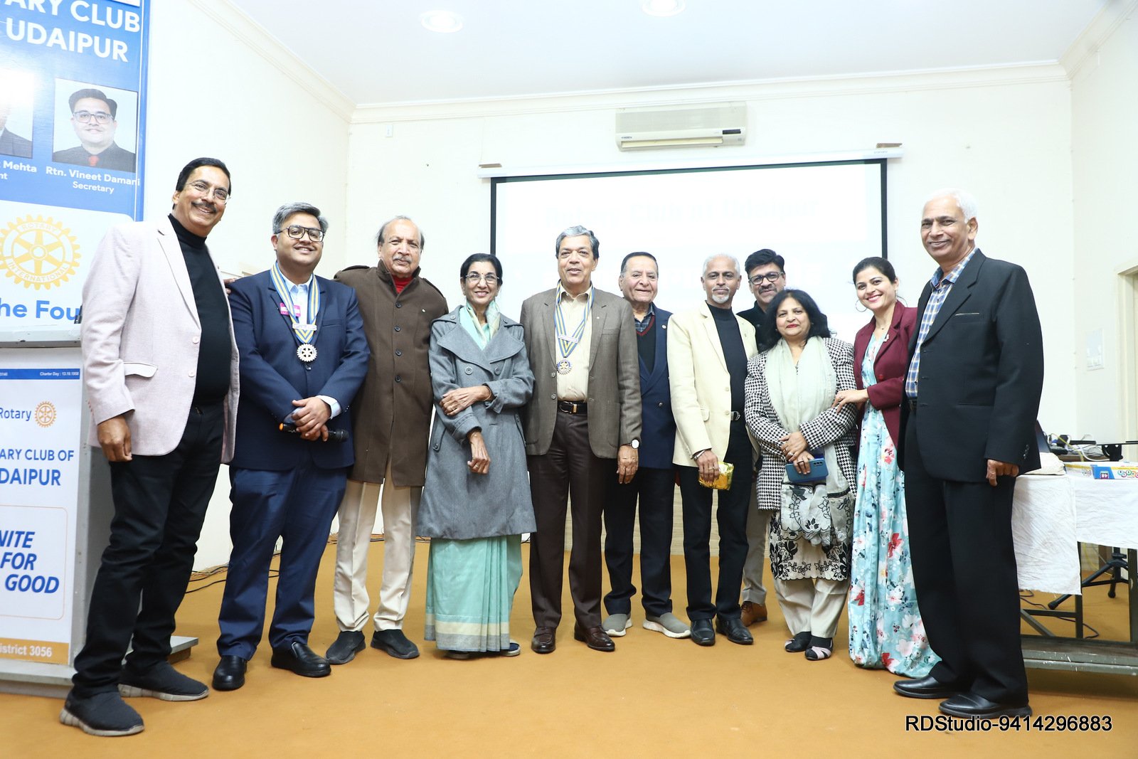 रोटरी क्लब उदयपुर द्वारा नव वर्ष पर संास्कृतिक संध्या आयोजित