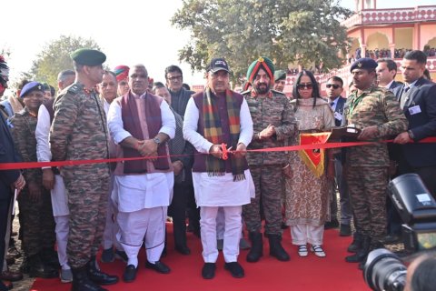 KNOW YOUR ARMY MELA COMMENCES IN JAIPUR AHEAD OF 78TH ARMY DAY