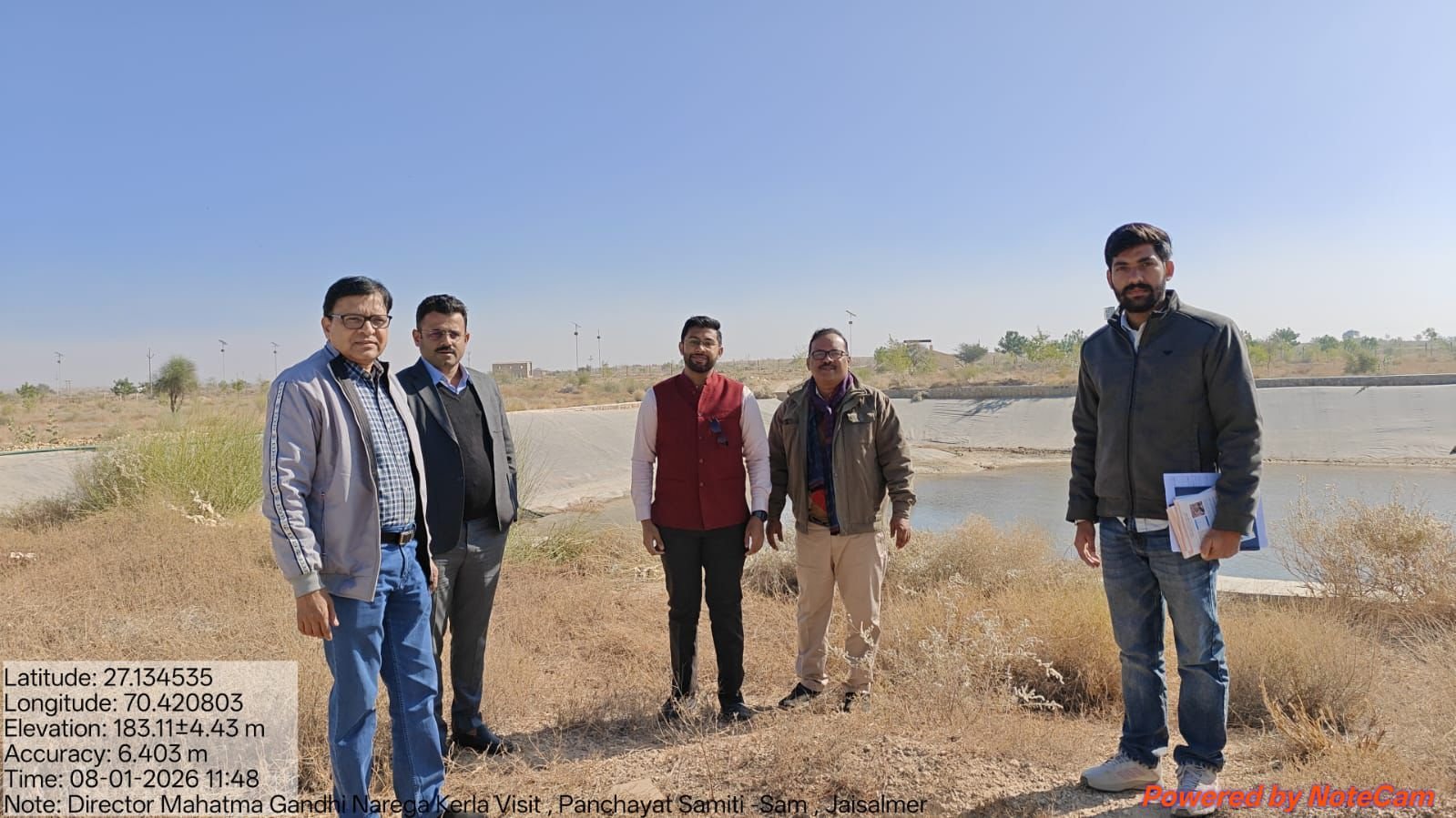 पीएमकेएसवाई 2.0 के अंतर्गत जल संरक्षण के कार्यों का केरल के मिशन डायरेक्टर ने किया निरीक्षण