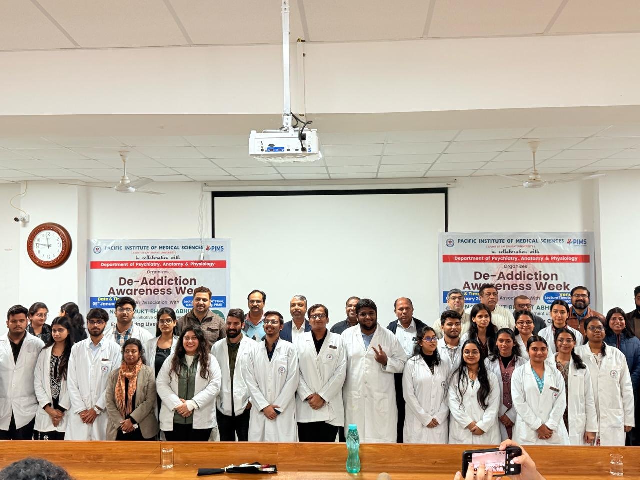 Addiction Awareness Week Observed at Pacific Institute of Medical Sciences (PIMS), Udaipur