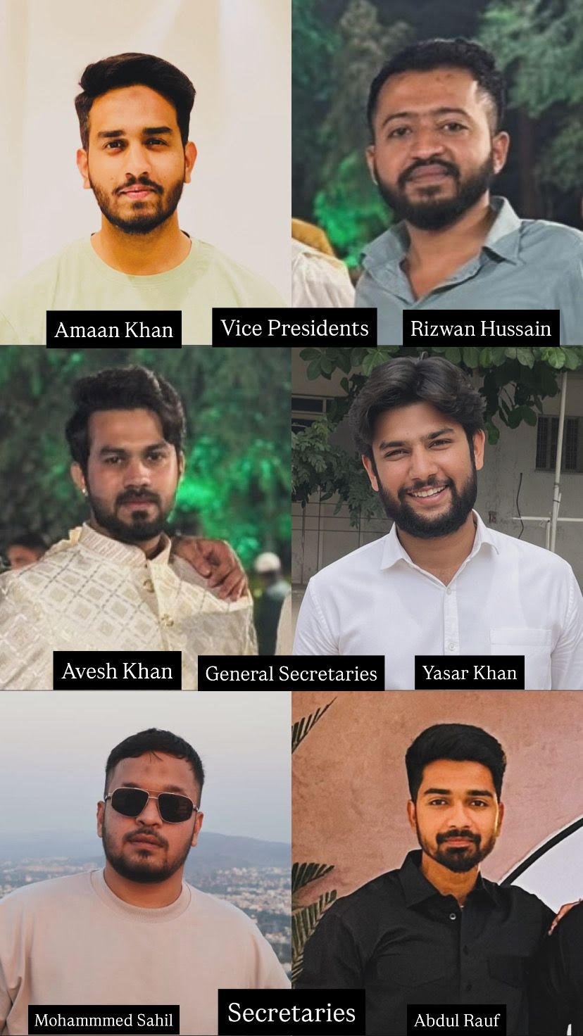 NSUI उदयपुर शहर ज़िला अध्यक्ष चिराग चौधरी द्वारा ज़िला कार्यकारिणी की घोषणा की गई, जिसमें संगठन को मज़बूत करने के उद्देश्य से नई टीम को ज़िम्मेदारियाँ सौंपी गईं।