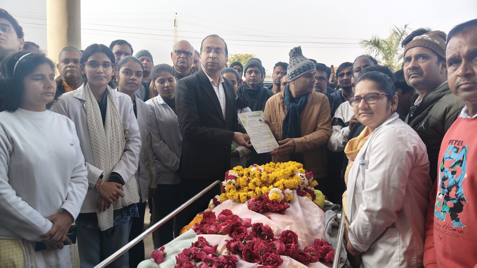 देहदान का ज्ञान दे गए,समाजसेवी ज्ञानेंद्र
