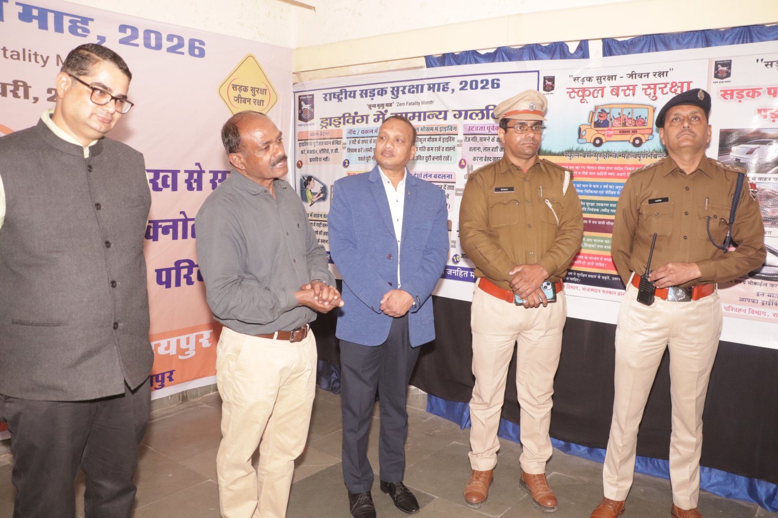 Two-Wheeler Rally Organized Under National Road Safety Month