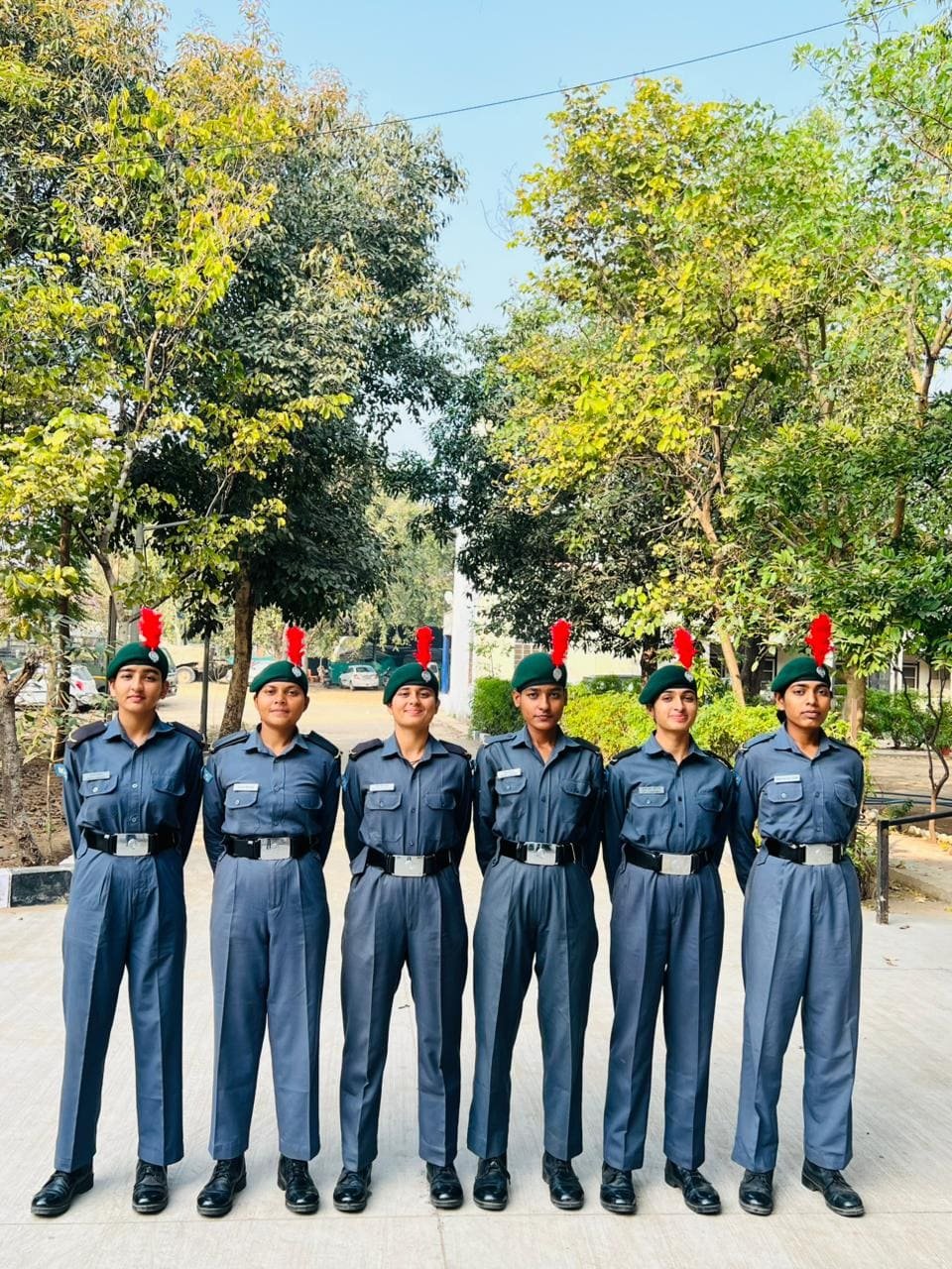 Historic Participation of 6 Raj Air Squadron NCC Cadets in Army Day Parade