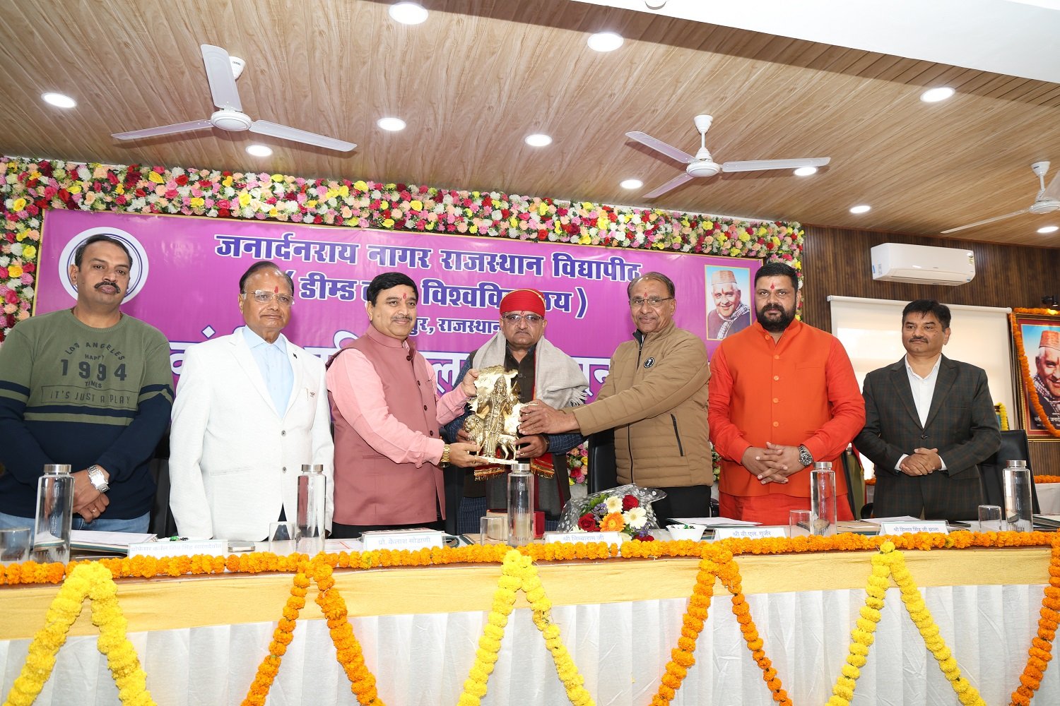 40th Foundation Day of Rajasthan Vidhyapeeth University Celebrated with Grandeur