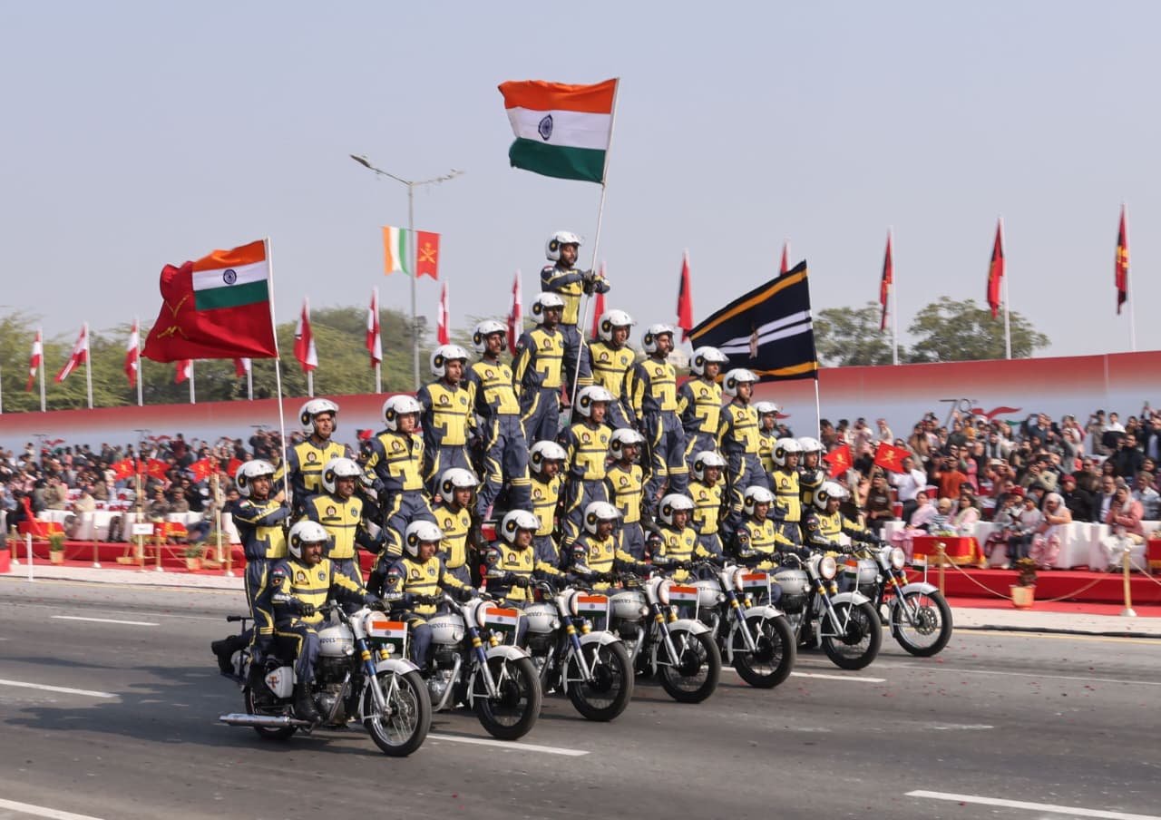 आर्मी डे परेड 2026 की फुल ड्रैस रिहर्सल और “शौर्य संध्या ” ने जयपुर को किया मंत्रमुग्ध