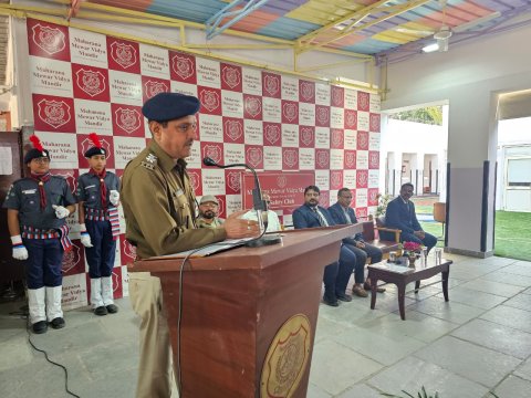 Road Safety Awareness Program Successfully Organized at Maharana Mewar Vidya Mandir, Udaipur
