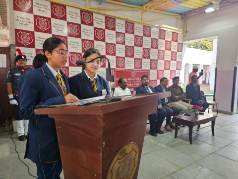 Road Safety Awareness Program Successfully Organized at Maharana Mewar Vidya Mandir, Udaipur