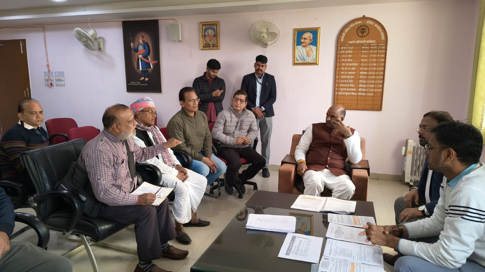 MP C.P. Joshi Urges PF Commissioner to Immediately Initiate Higher Pension Process for Exempted Establishments’ Pensioners