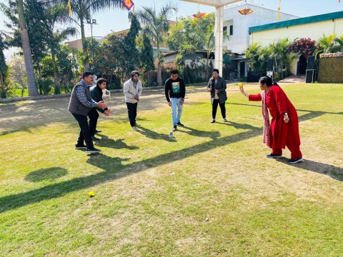 अनोखी पहल, उदयपुर में पहली बार खेला गया संगीतमय सितोलिया
