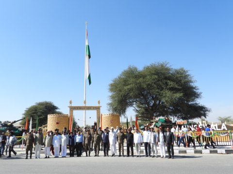 ऐतिहासिक लौंगेवाला युद्ध स्थल पर भारतीय सेना दिवस का आयोजन