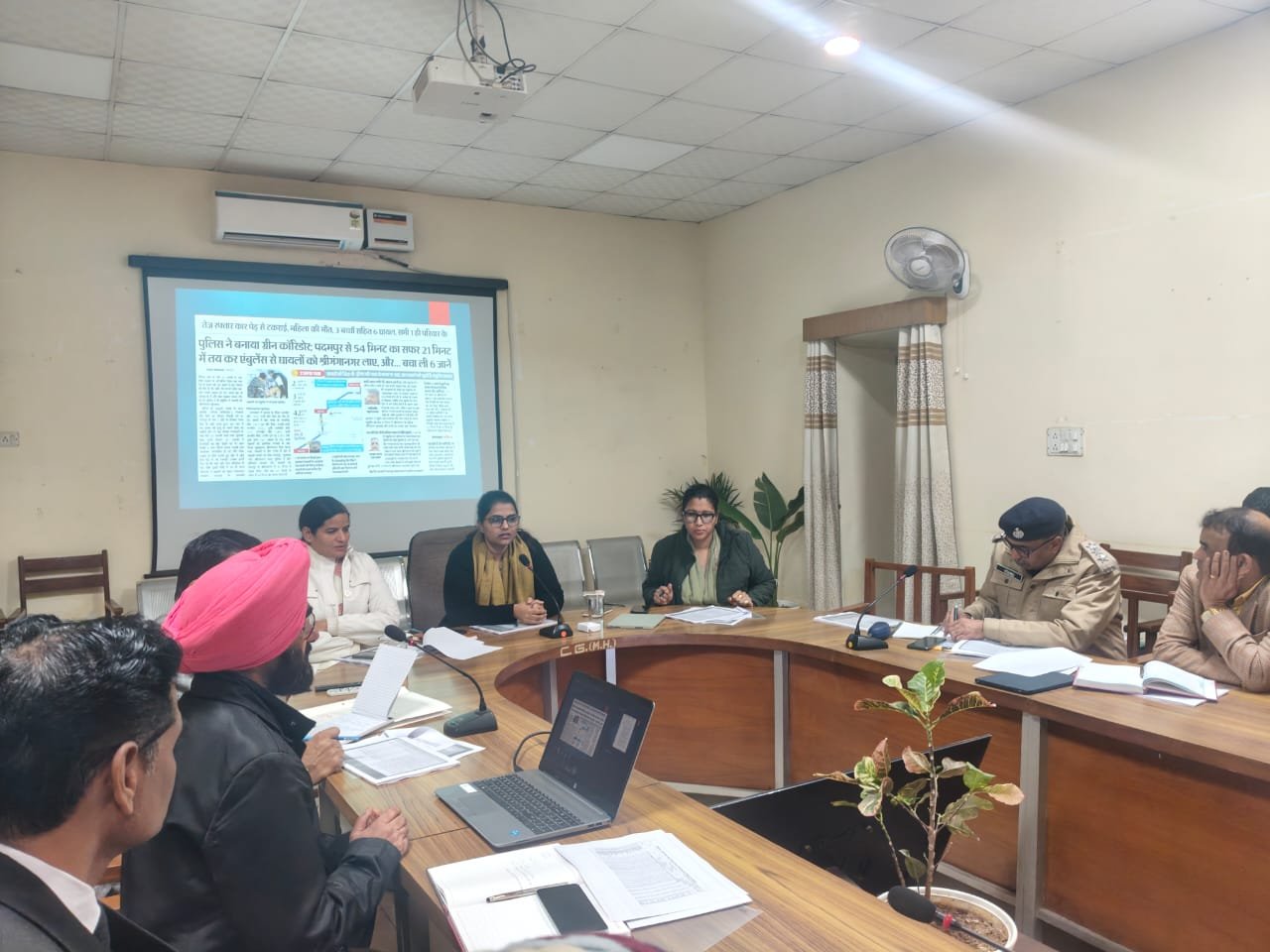 District Road Safety Committee Meeting Held