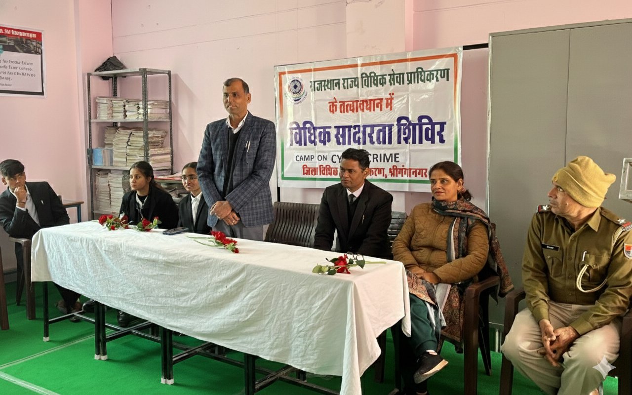 Cyber Crime Awareness Camp Organized at Mahatma Gandhi School