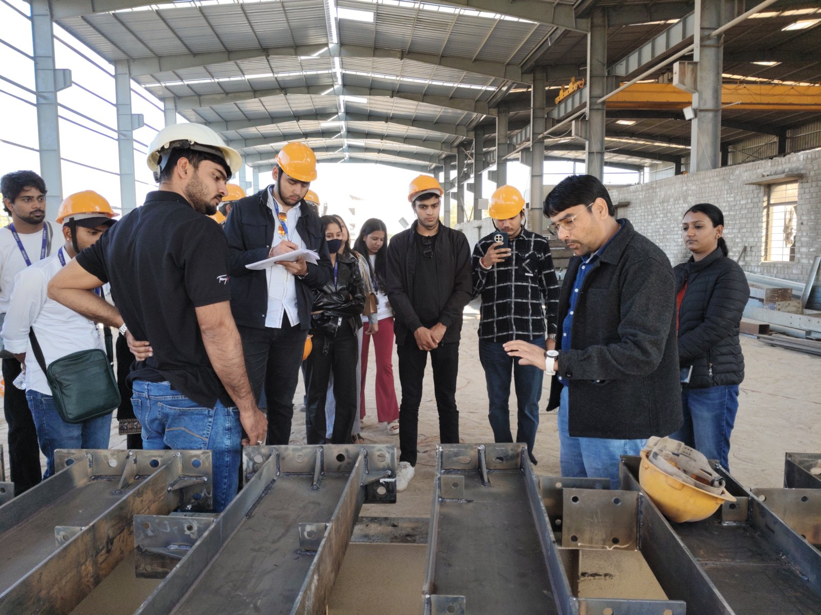 BBA Students of RNB Global University Visit Lotus Hi-Tech Industries