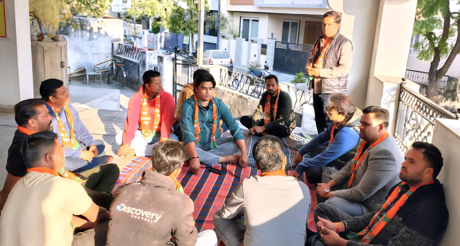 युवा मोर्चा प्रदेश अध्यक्ष के उदयपुर आगमन पर अंबेडकर मंडल की तैयारी