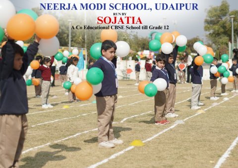 सोजतिया द्वारा संचालित नीरजा मोदी स्कूल में प्री-प्राइमरी का वार्षिक स्पोर्ट्स डे मनाया