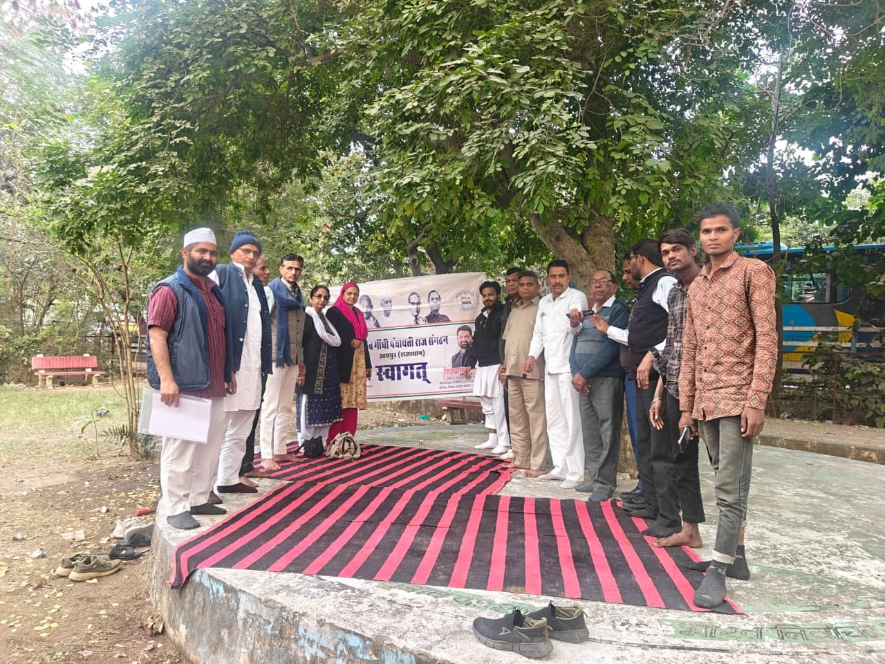 राजीव गांधी पंचायती राज संगठन की मासिक चौपाल बैठक आयोजित